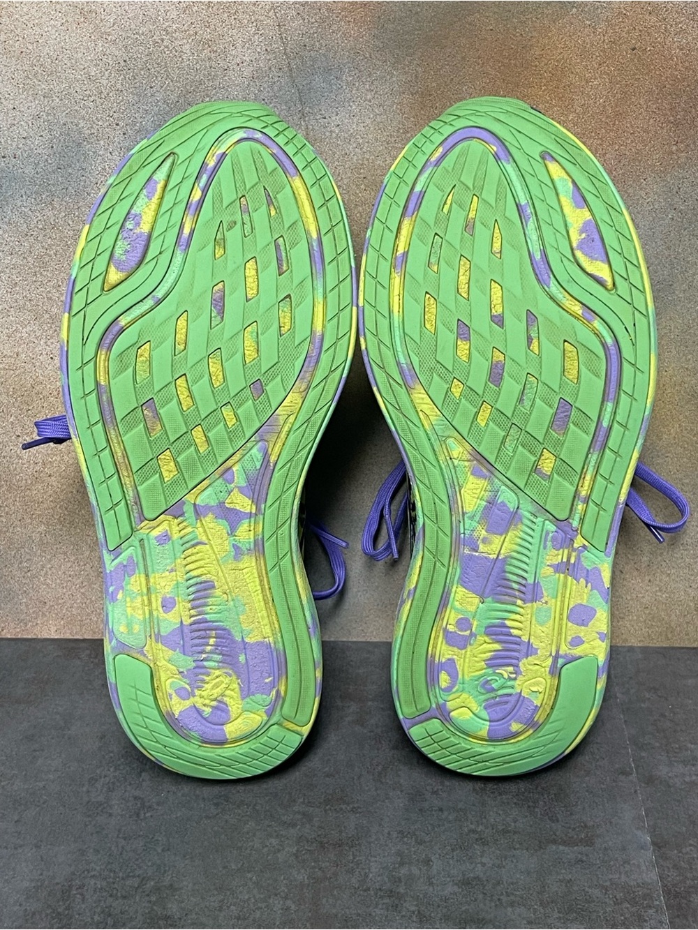 Asics Noosa Tri 14 Women's Running Shoes Safety Yellow/Midnight Size 7.5B - Picture 16 of 16